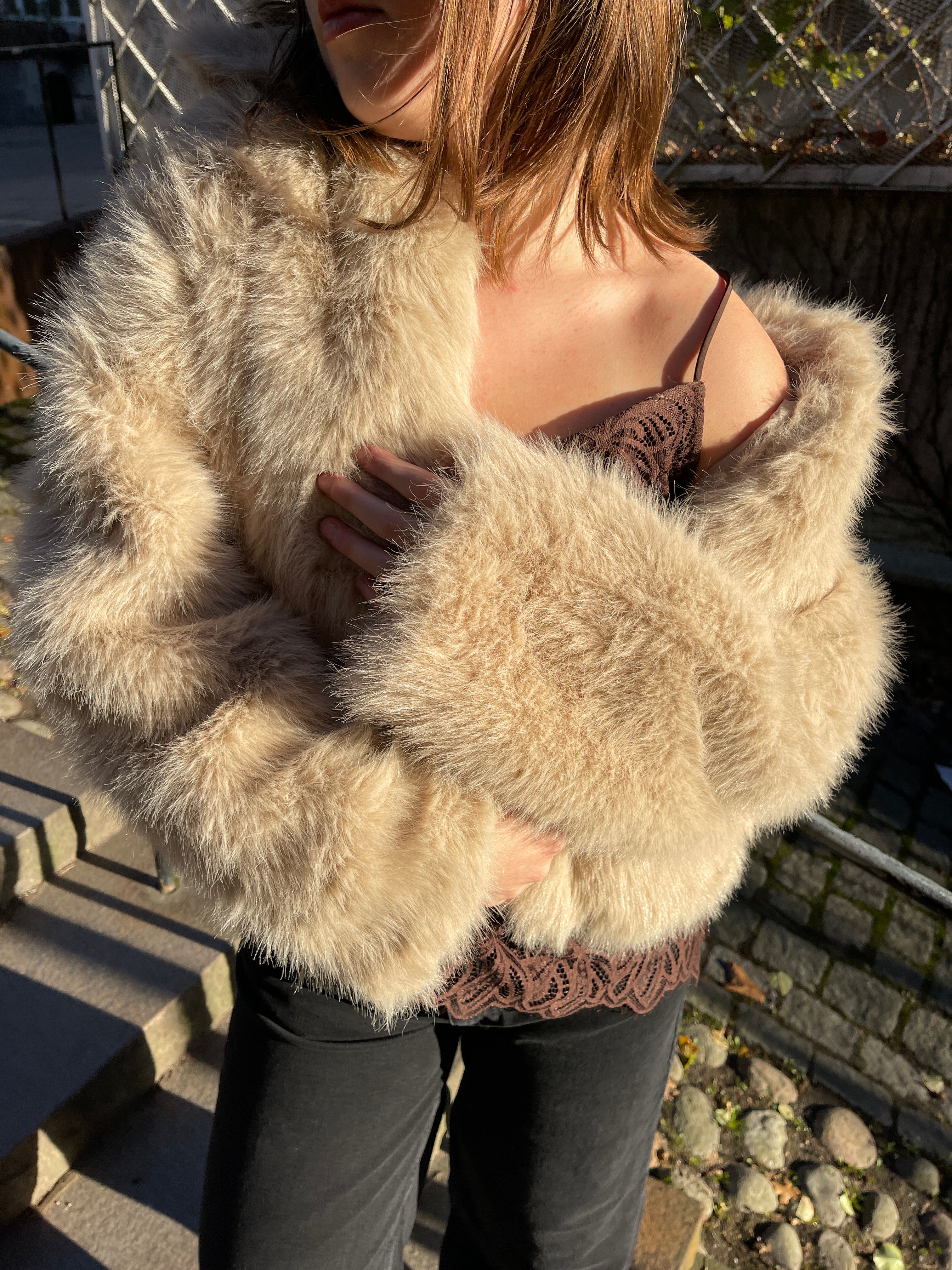 NMEVIE Jacket - Oatmeal